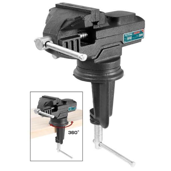 Bench Vice 60mm, TOTAL TOOLS