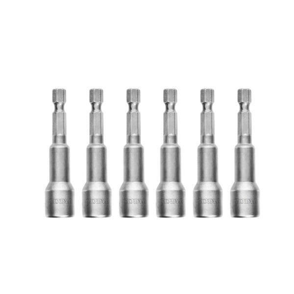 Magnetic Nut 6Pcs Set 12mm, TOTAL TOOLS