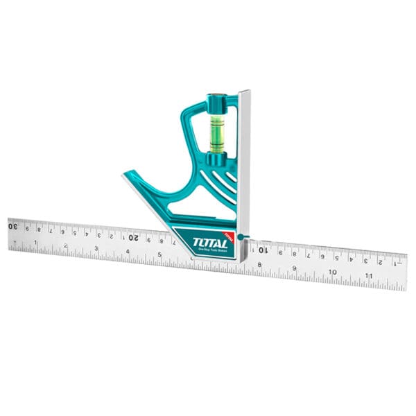 Magnetic Lock Combination Square 300mm (12"), TOTAL TOOLS