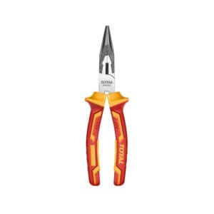 Insulated Long Nose Pliers 200mm (8"), TOTAL TOOLS