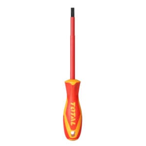 Screwdriver Insulated CR-V SL4.0×100, TOTAL TOOLS