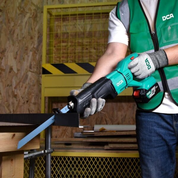 DCA 20V Cordless Reciprocating Saw Kit With 4.0Ah*1 & Charger