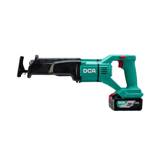 DCA 20V Cordless Reciprocating Saw With 4.0Ah*2 & Charger