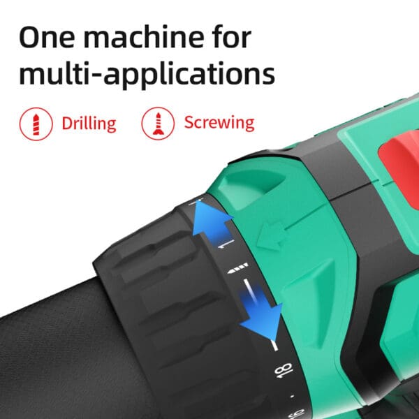 20V 13mm Cordless Brushless Driver Drill (Tool Only)