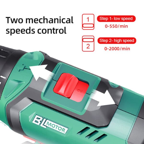 20V 13mm Cordless Brushless Driver Drill (Tool Only)