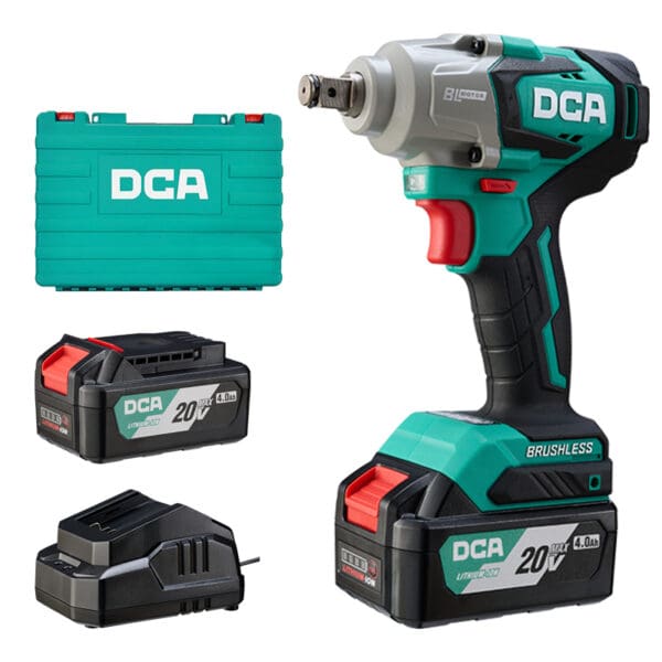 20V Cordless Brushless Impact Wrench 320Nm