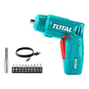 Cordless 4V Screwdriver, TOTAL TOOLS