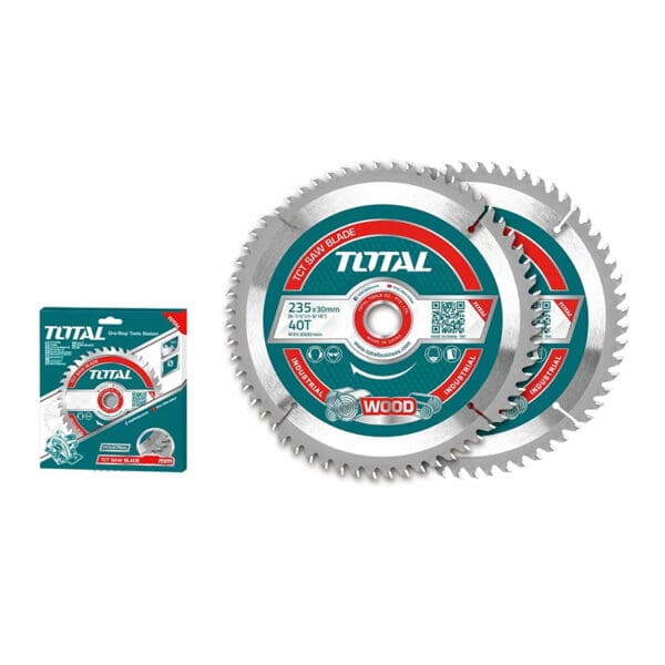 TCT Saw Blade 235mm (9-1/4") 40T, TOTAL TOOLS