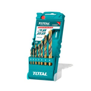 HSS Twist Drill Bits Set 7Pcs, TOTAL TOOLS