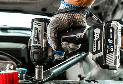 cordless impact wrench Deko