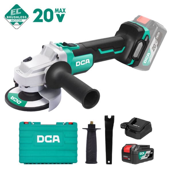 Cordless Brushless Angle Grinder