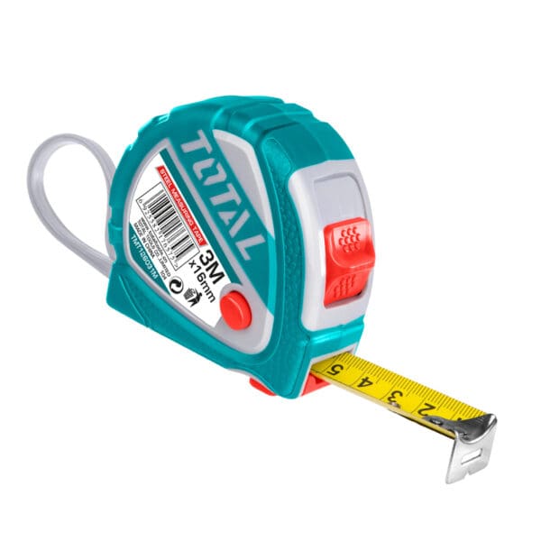 Measuring Tape 3mx16mm Steel, TOTAL TOOLS