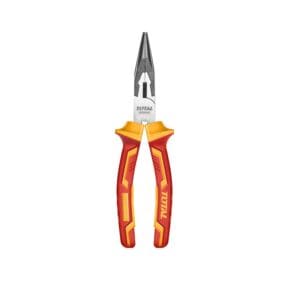 Insulated Long Nose Pliers 160mm (6"), TOTAL TOOLS