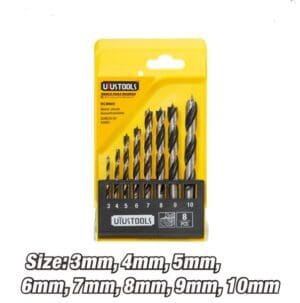 Wood Drill Bits Set 8 Pcs