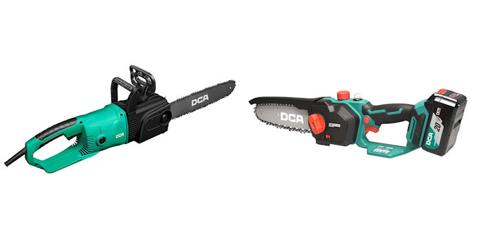 Electric and Battery Powered Chainsaws