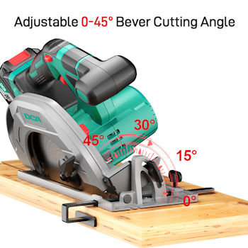 Circular Saw Bevel Angle Adjustment