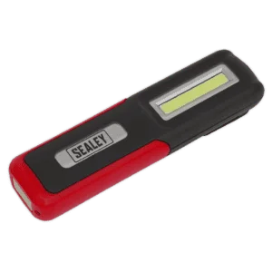 Rechargeable Inspection Light 3W COB & 3W LED, SEALEY UK