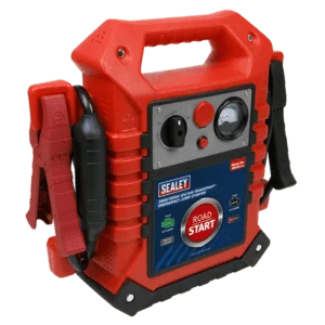RoadStart Emergency Jump Starter 12/24V 3000/1500 Peak Amps, SEALEY UK