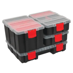 Parts Storage Combination Set 4pc, SEALEY UK